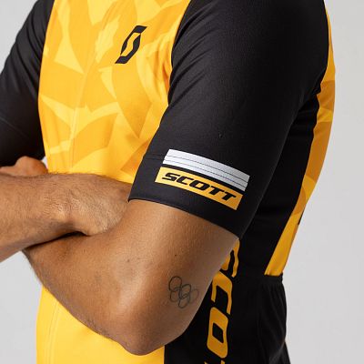 Превью  Велоджерси с коротким рукавом SCOTT RC Endurance Gleam Orange/Black